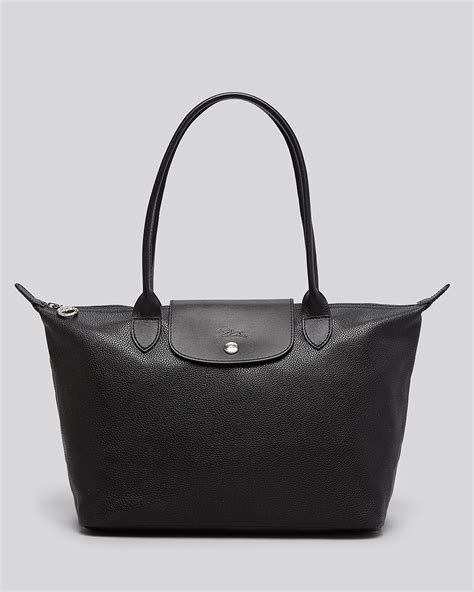 shoulder bag longchamp totes|longchamp genuine leather tote bags.